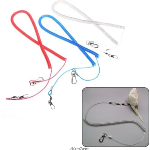 Parrot Rope Pet Flying Leash TPU Anti Bite Bird Outdoor Starling Training Flight for Cockatiel Stretch Anti-bite Flying