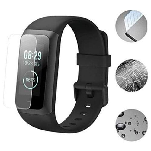 5pcs Soft TPU Clear Protective Film For Xiaomi Midong Huami band Amazfit Cor 2 band2 Smart Wristband Full Screen Protector Cover