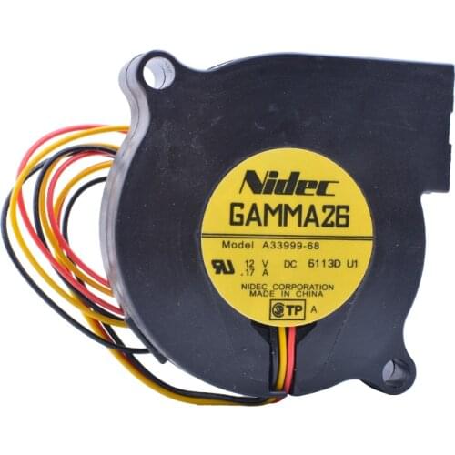 New and original COOLING REVOLUTION A33999-68 5015 50x50x15mm DC 12V 0.17A Centrifugal turbine blower fan