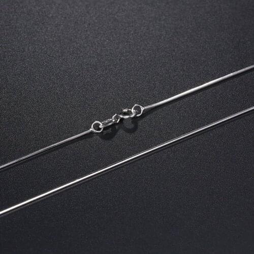 Hermosa 1mm Snake Chain Necklace Choker Necklaces Modern Women 16''/'18'' SVC013 Wholesale