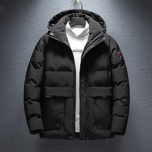 Winter Parkas Men Casual Coats 2021 New Thick Warm Bubble Jacket Mens Windbreaker Coat Male Fashion Clothing Man Winter Jacket
