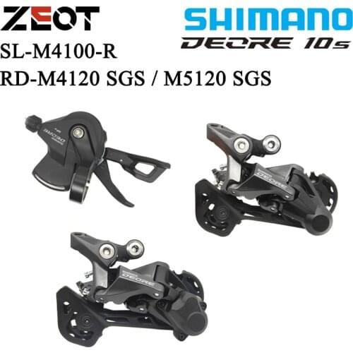 Shimano Deore M4100 1x10S MTB Bike Derailleurs Groupset SL-M4100 Shifter Lever RD-M4120 RD-M5120 Rear Bicycle Switch Basic M6000