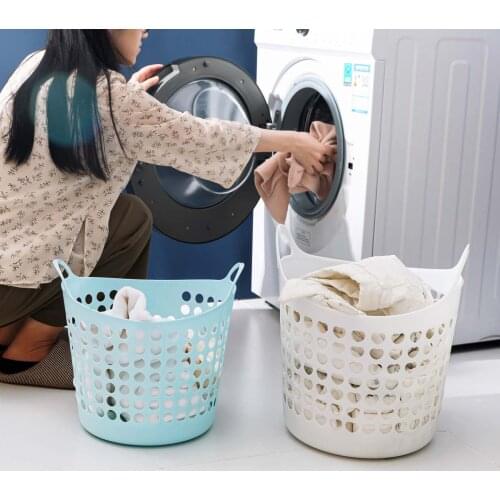 Plastic Dirty Clothes Basket Bathroom Dirty Clothes Storage Basket Clothing Toy Sundries Storage Basket Dirty Clothes Basket