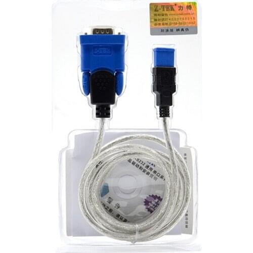 USB1.1 to RS232 Convert Connector Z-TEK USB1.1 to RS232 Cable for HDS/MB C3/NEC Programmer etc. Free Shipping