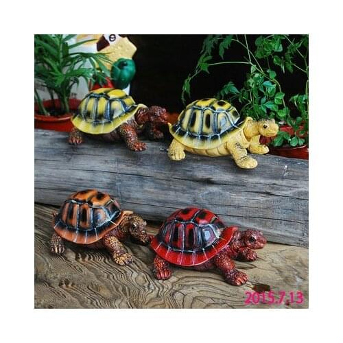 Statuette Home Cute Tortoise talisman defends the lucky turtle longevity garden feng shui supplies