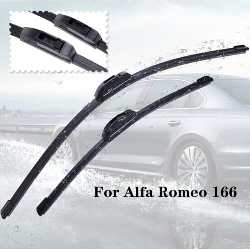 Wiper blades For Alfa Romeo 166 from 1998 1999 2000 2001 2002 2003 2004 2005 2006 2007 Clean car windshield