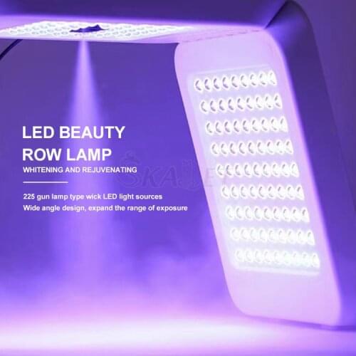 Hottest 8 Colors LED Light Therapy Acne Treatment Spray Therapy Anti-Acne Wrinkle Removal Skin Rejuvenation Care Lamp