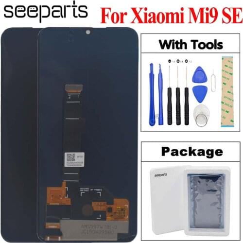 AMOLED LCD For Xiaomi Mi 9 SE LCD Display Touch Screen Digitizer Assembly Replacement Parts Display For Xiaomi Mi9 SE LCD