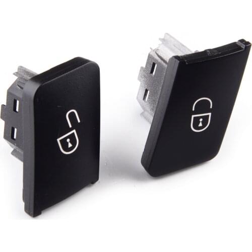 2pcs Front Right Door Lock Control Switch Button Cap A2049058502 Fit for Mercedes Benz W204 W212 S204 S212 A207 C207 2010-2014
