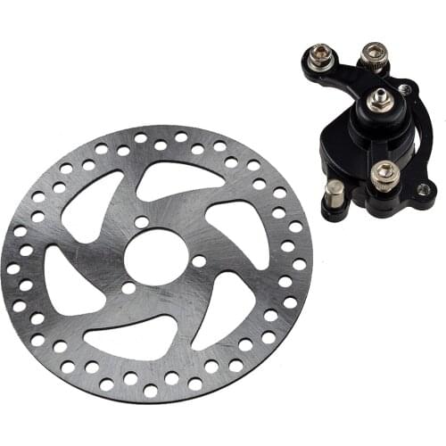 2pcs Metal Rear Disc Brake Caliper Kit 140mm Rotors Fit for Electric Gas Mini Dirt Bike Scooter ATV Accessories