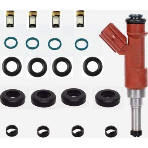 4sets fuel injector repair kit service kits For 23250-31050 For Toyota Camry RAV4 Lexus 3.5L
