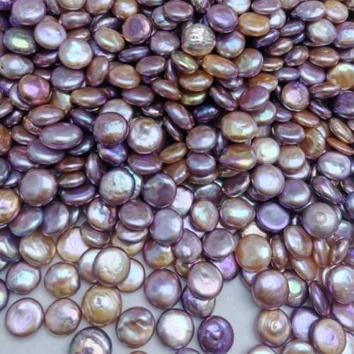 1000g Luster Coin Fresh Water Cultured Pearl Loose Beads Undrilled 13-16mm