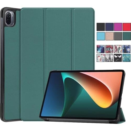 For Xiaomi MiPad Mi Pad 5 Pro MiPad5 Case 11 inch 2021 PU Leather Folding Stand Smart Cover for Xiaomi Mi Pad 5 Tablet Case Kids