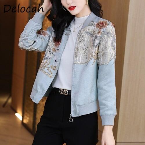 Женские осенние куртки Delocah China At AliExpress