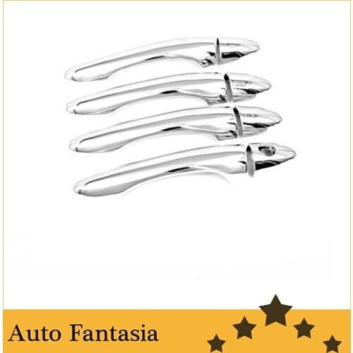 Flexible chrome trim Chrome Door Handle Cover for KIA Sportage 11-13--Free Shipping