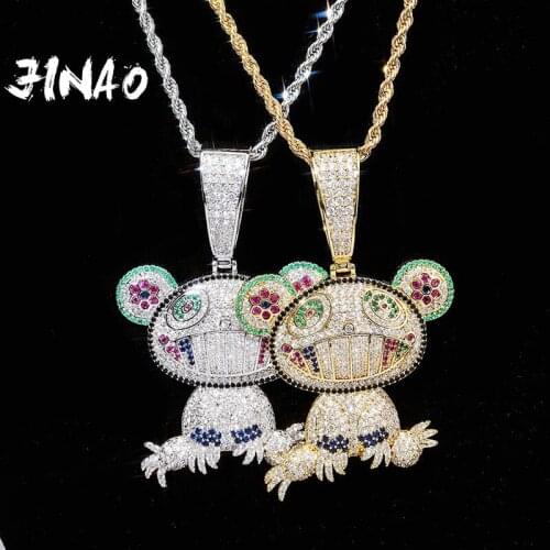 JINAO VIP HIP HOP AAA+CZ Pendant Necklace