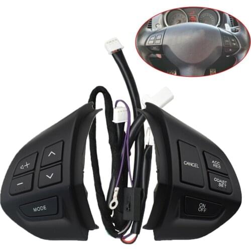 Car-styling buttons FOR Mitsubishi ASX 2007-2012 Multi-function Car steering wheel control buttons with wire For Outlander XL