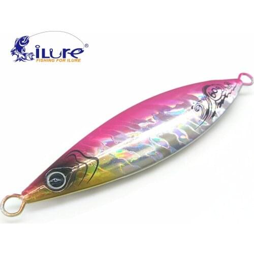 ILure Metal Jig 20g/30g/40g/60g/80g jigging lure Lead Fish Fishing Bait jigging metal lures fishing jig supplies Crankbait Pesca
