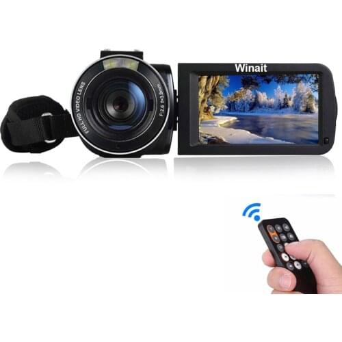 Mini Camera High Definition Digital Video Camcorder with WIFI HDV-Z20 Full HD 1080P 16X Zoom 24MP Video Camera