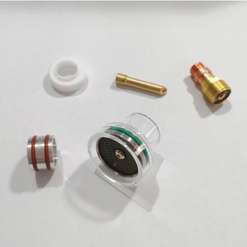 16# Pyrex Cup Kit for WP-17/18/26 Series TIG Torch Stainless steel and aluminum