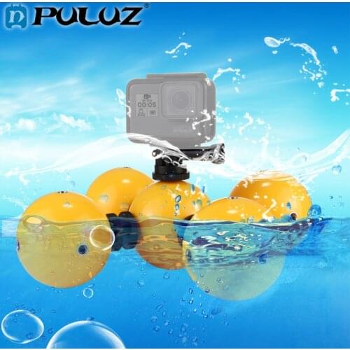 PULUZ 5pcs Diving Floaty Bobber Ball Kits For GoPro Hero5/6 Safety Wrist Strap Floaty Ball Set For Go Pro