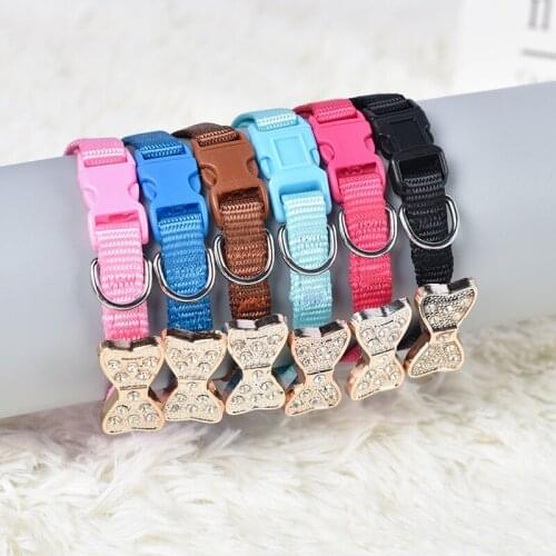 New Dog Leash Adjustable PU Collar for Small and Medium Cats Pet Dog Collar Collar Dog Harness Accessories Supplies