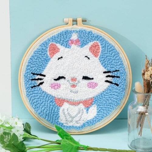 Punch Needle Pen Magic Embroidery cross stitch kits embroidery needlework sets fabric DIY Crafts Sewing Accessories tools frame