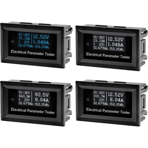 RD-OLED 7 in 1 Electrical Parameter Meter Tester Voltage Amp Current Power Energy Tester Multifunction Tester
