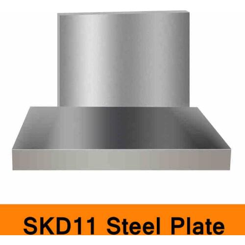 SKD11 Steel Plate JIS Standard Mould Steel Die Steel Sheet CNC Machine DIY Tool Industry Material Hard Wearing