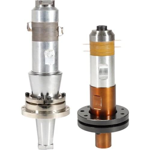 Ultrasonic Mask Spot Welding Machine Transducer Lace Machine Vibrator Edge Banding Machine Transducer Head 15K20K Transducer