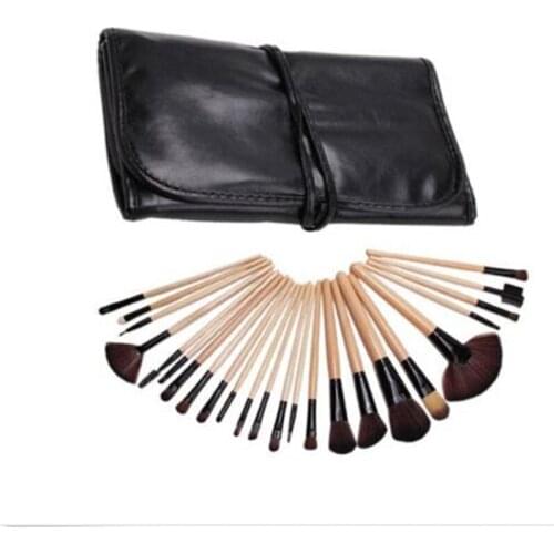 24PCS Makeup Brushes Set Eye Shadow Foundation Powder Eyeliner Eyelash Lip Make Up Brush Cosmetic Beauty Tool Kit Hot