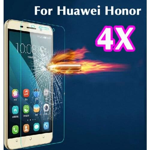 0.3mm 2.5D Explosion Proof Tuflite Toughened Tempered Glass Screen Protector Anti-scratch For Huawei Honor 4X Guard Protection