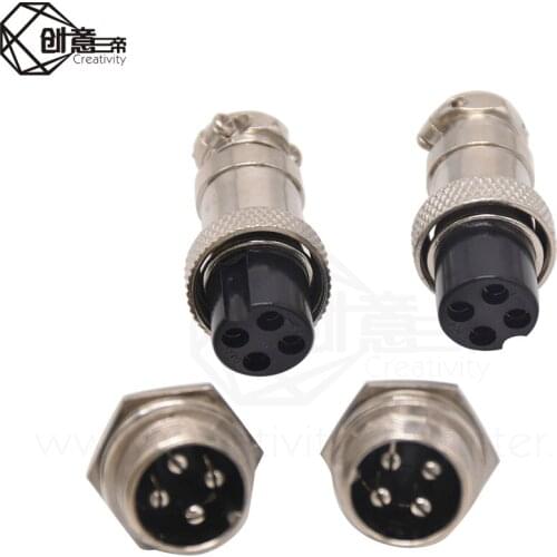 1set GX16 2/3/4/5/6/7/8/9 Pin Male & Female 16mm L70-78 Circular Aviation Socket Plug Wire Panel Connector