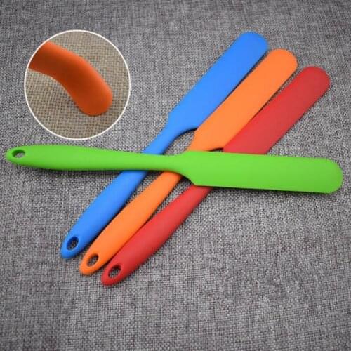 300pcs Silicone Cream Butter Cake Spatula Mixing Batter Scraper Brush Butter Mixer Cake Brushes Baking Tool NO207