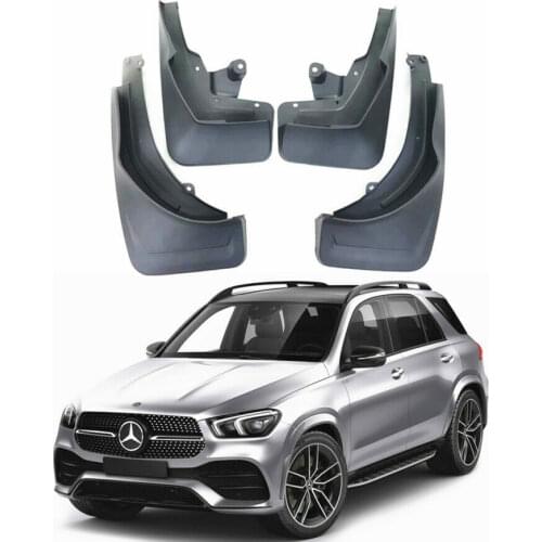 4pcs Car Mudflaps Front Rear Mudguards for Mercedes Benz GLE Class V167 W167 350 450 2019 2020 Splash Guards fender Flares