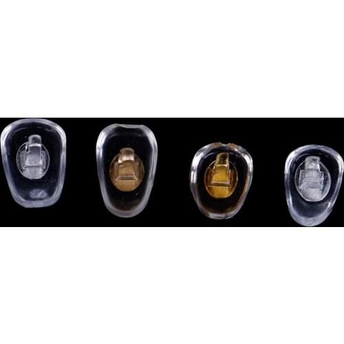 5 Pairs Silicone Screw On Nose Pads Brace Support For Glasses Sunglasses Support Nose Pad Eyewear Accessories S/L Size