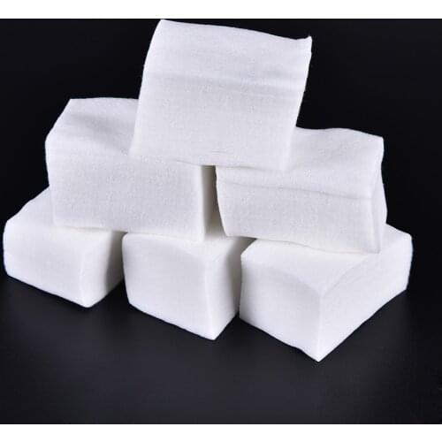 900PCS/Lot Lint-Free Nails Napkins UV Gel Polish Remover Nail Wipes Bath Manicure Gel Wipe 100% Cotton Napkins Nail Art Tools