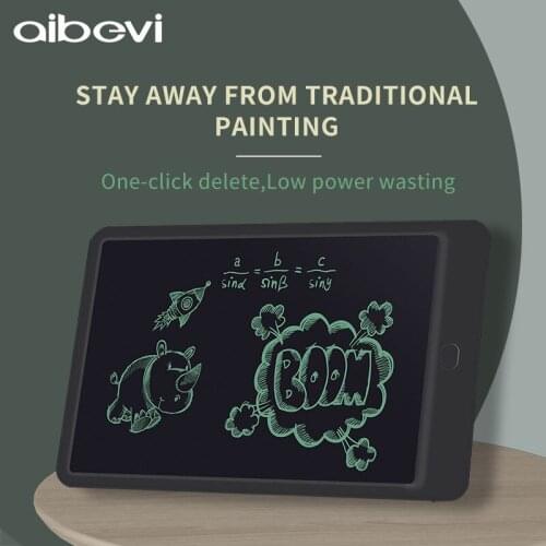 Aibevi LCD Writing Tablet 10 inch Digital Graphic Tablets Electronic Handwriting LCD Drawing Tablet Pad Board Notepad Stylus Pen