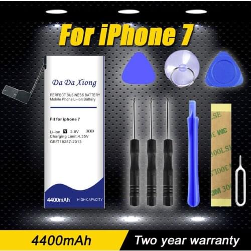 DaDaXiong 4100mAh Battery For iPhone 7 for iPhone 7 battery +Free Tools