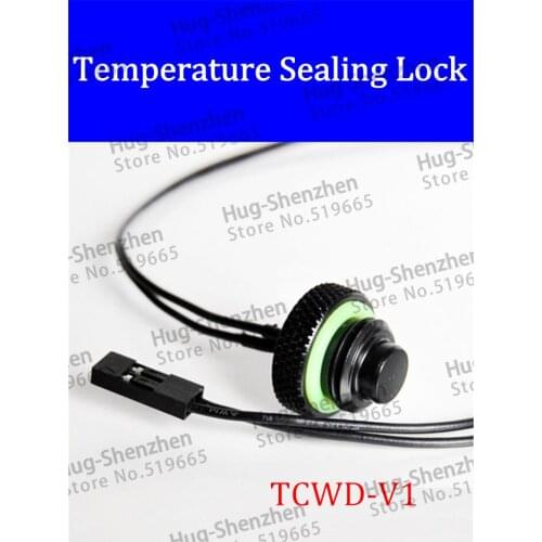 Barrow G1/4" End Cap with Temperature Sensor TCWD-V1 2pcs
