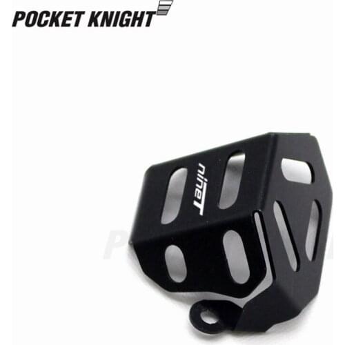 For BMW RnineT 2014-2017 Rnine T Scrambler R nine T Racer R nineT Urban Rear Brake Fluid Reservoir Guard Cover Protector