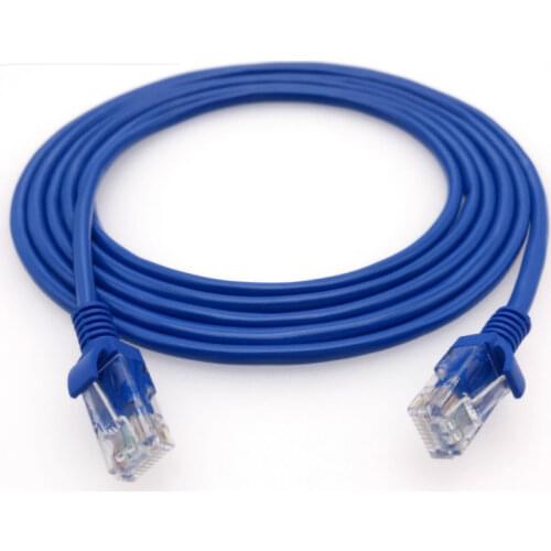1m/2m/3m/5m/10m RJ45 Ethernet Network LAN Cable Cat 5e Channel UTP 4Pairs 24AWG Patch Cable Router Interesting Lot top quality