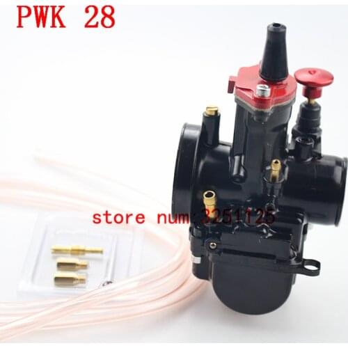 Carbs for PWK28 28mm Universal Black Mikuni Maikuni PWK Carburetor Parts Scooters With Power Jet Motorcycle ATV 4T Engine
