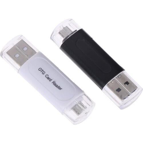 Multifunctional OTG USB 2.0 Memory Card Reader Adapter for Mobile TF t-flash for PC Laptop Computer