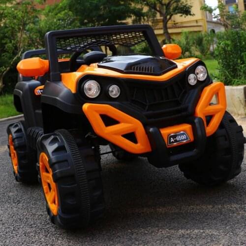 New childrens electric car can seat people 1-6 baby 4WD Electric car remote control off-road vehicle electric car