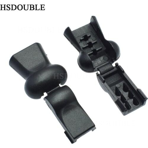 Cord Ends Zipper Pull Clip Cord Lock Plastic Moll Tactical Backpack Sportwear Paracord Bag Parts