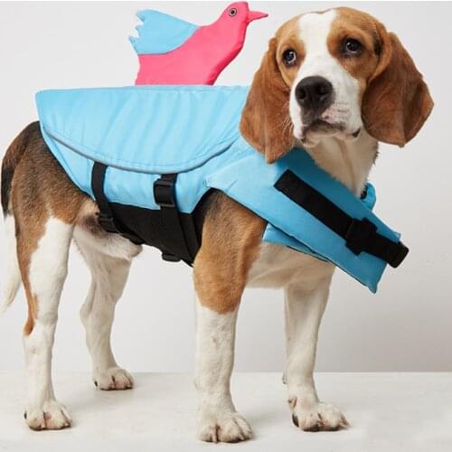 New Seagull Pet Life Jacket Dog Reflective Swimming Suit Small and Large Dog Life Jacket