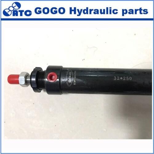 ROB series round oil Manufacturer Mini Piston Rob Telescopic Hydraulic Cylinder ,cylinder bore 32mm stroke 250mm