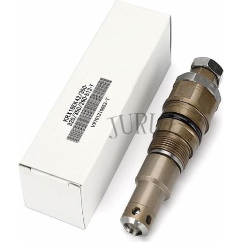 YN22V00001F8 Original Relief Valve Excavator Spare Parts for Kobelco SK200-8 SK250-8 SK350-8