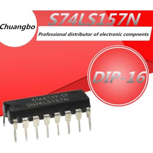 10pcs 74LS157 DIP SN74LS157N DIP-16 HD74LS157P DIP16 SN74LS157 new spot